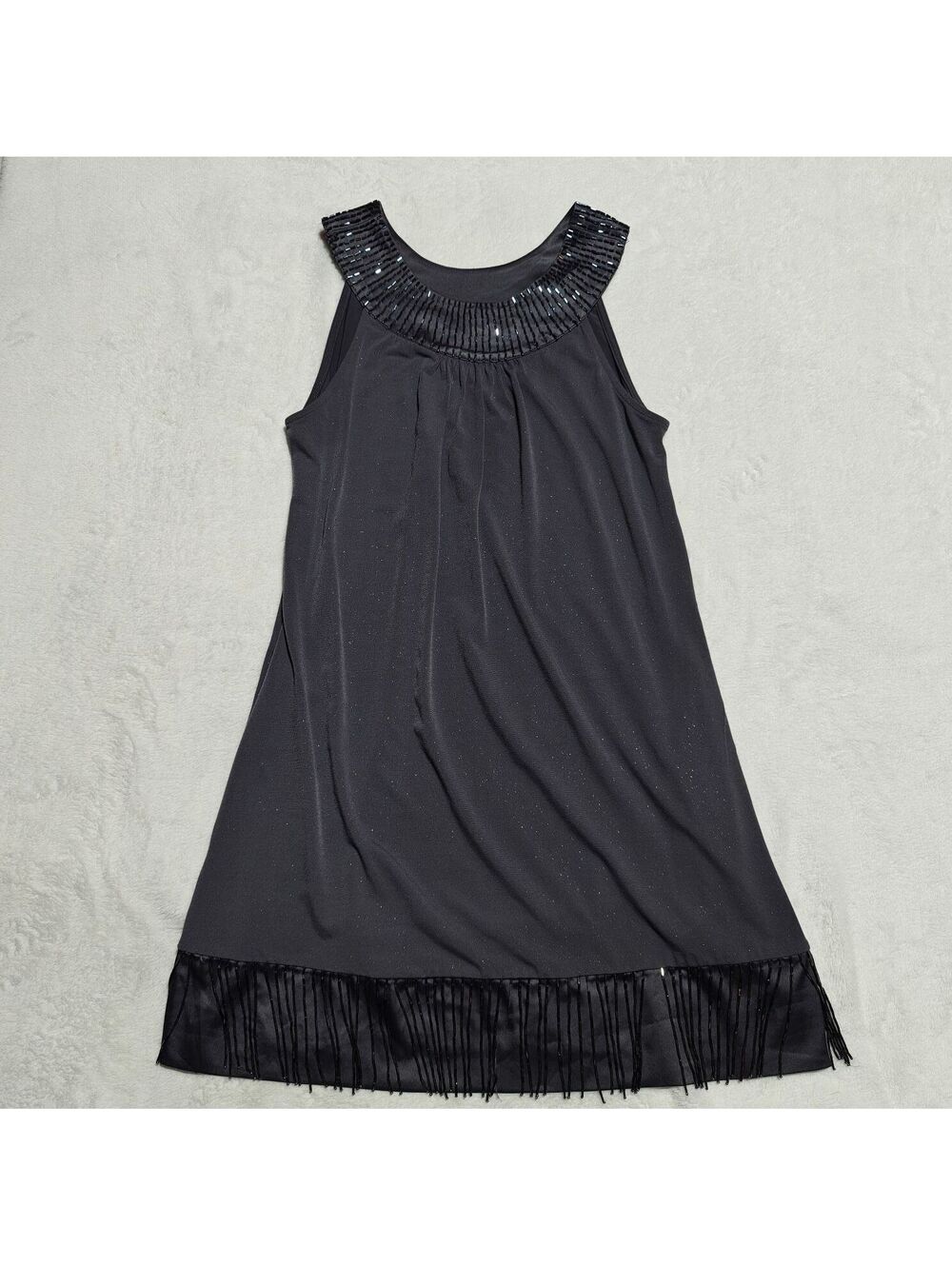 Vintage Y2K 2008 express shift club dress with beading